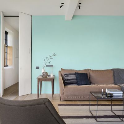 Peinture Color Resist murs et boiseries Bleu Aqua mat 0,5 L - DULUX VALENTINE