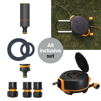 Dévidoir automatique XL avec roues 20m+5m/13mm