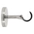 Support ouvert en métal diam 20 mm Finition Chrome par 2 - MOBOIS
