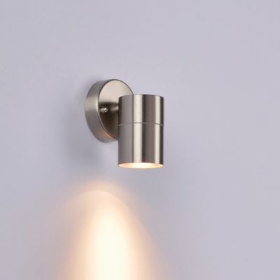 Applique extérieur GU10 Harry nickel brossé IP44 35W - COREP