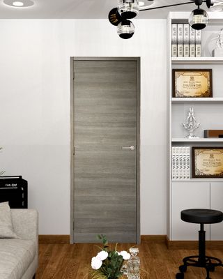 Bloc-porte postformé H.204 x l.83 cm décor mélanimé ORME poussant droit - SMIS