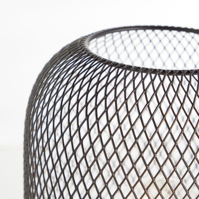 Lampe à poser E27 Giada noir et bois 40W - BRILLIANT