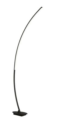 Lampadaire LED Solo noir 1200 lumens blanc chaud - REALITY