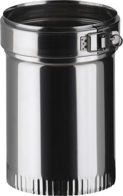 Raccord de jonction de conduit inox tubaginox diamètre 180/180 mm émaillé POUJOULAT