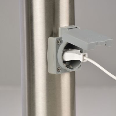 Borne extérieur E27 avec prise de courant Davis IP44 20W - COREP