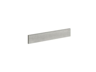 Bandeau bas four pour meuble de cuisine Glossy metallo 01 brillant 10 x 60 cm OFITRES