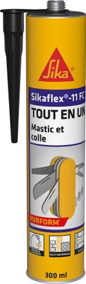 Mastic Colle Polyuréthane Sikaflex 11 FC Purform Noir 300 ml SIKA