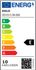 Borne extérieur LED 35cm Rigosa noir IP44 1100 lumens blanc chaud - EGLO