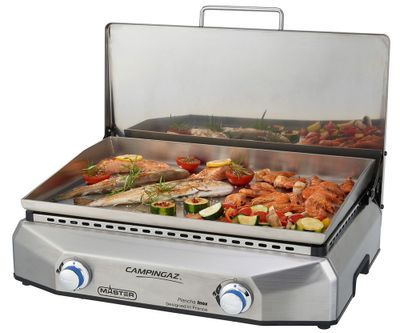 Plancha à gaz 2 brûleurs Master Inox CAMPINGAZ