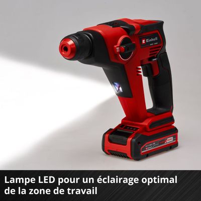 Marteau perforateur burineur sans fil frappe 18 V sans batterie TE-HD 18/12 Li-Solo EINHELL
