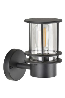 Applique extérieur E27 Florida noir IP44 25W  - COREP