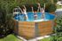 Piscine hors sol ronde bois massif Ø 325 cm  104 x 157 cm hauteur 116 cm, Livraison à domicile incluse - WEKA