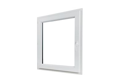 Fenêtre PVC blanc 1 vantail tirant gauche H.95 x l. 80 cm CLOSY