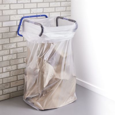 Support sac poubelle mural 240 et 400 litres par 2 MOTTEZ