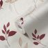 Papier peint expansé sur intissé FRESH GARDEN ROUGE ECRU AS CREATION