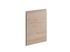 Porte effet bois naturel avec poignée intégrée pour meuble de cuisine Syncron ANV-02 OAK 56 x 40 cm OFITRES