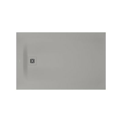 Receveur de douche 90x140 cm résine gris mat Econova - DURAVIT