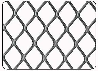 Tôle métal déployé acier brut 500 x 250 mm épaisseur 0,8 mm CQFD