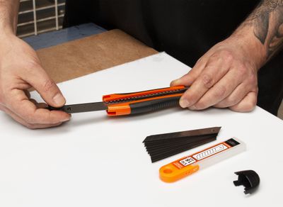 Lames de cutter cassables 18 mm par 10 FISCHER DAREX