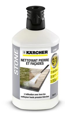 Nettoyant pierre et façades 3 en 1 pour nettoyeur haute pression 1 L KÄRCHER