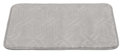 Tapis de bain taupe 40x60 cm Camiers - WENKO