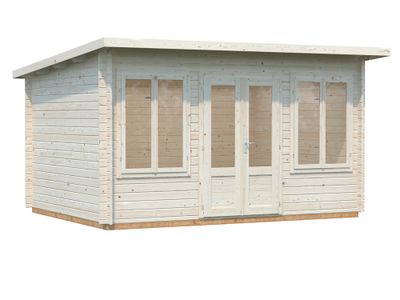 Chalet de jardin en bois Lisa - 16,1 m² hors-tout - Livraison à domicile incluse - PALMAKO