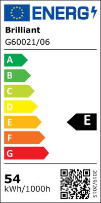 Ventilateur de plafond silencieux LED multicolore + télécommande Noir Ø58,5cm - Salerno XL BRILLIANT