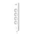 Multiprise avec interrupteur 4 prises avec prises USB A et USB C 1,5m blanc QUARX