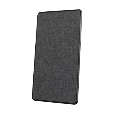 Antenne TV intérieure plate TNT HD tissu gris - SEDEA