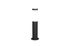 Borne extérieur E27 45cm Trioto noir IP44 25W - TRIO