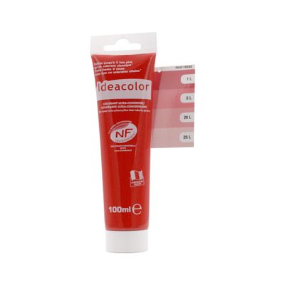Colorant ultra-concentré pour peinture 100 ml rouge 2014 RICHARD