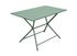 Table de jardin pliante GUERIDON aluminium amande 110 x 70 cm, Livraison à domicile incluse - PROLOISIRS