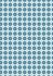 Adhésif décoratif imprimé awalé bleu 2 x 0,45 m VENILIA