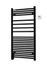 Sèche-serviettes à inertie fluide ANGORA 500W noir mat - ACOVA