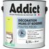 Peinture décoration Murs et Boiseries SATIN 2,5 L anis - ADDICT
