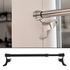 Tringle de vitrage extensible de 40 à 65 cm diam 9 mm Finition noir mat - MOBOIS