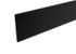 Plinthe PVC noire - Ép.15 x l.60 mm - L.2.50 m - AJ TIMBER