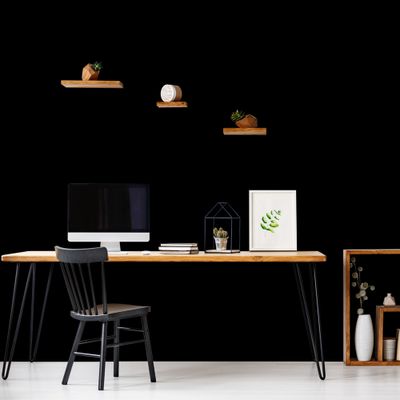 Peinture murs, boiseries et radiateurs noir houvet velours 0,5L RIPOLIN