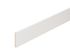 Plinthe bois MDF blanche bord droit - Ép.12 x l.120 mm - L.2.20 m - AJ TIMBER