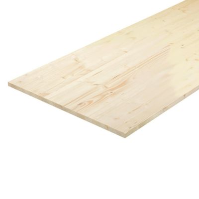 Panneau sapin choix AB lamellé-collé - 38 x 600 x 1500 mm - AJ TIMBER
