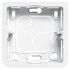 Cadre profondeur 40mm 2 modules blanc Mosaic LEGRAND