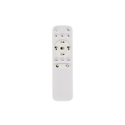 Ventilateur de plafond silencieux avec lumière LED + télécommande Blanc/bois Ø60cm - Zuma COREP