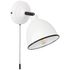 Spot mural en saillie orientable E14 28W métal blanc - Telio BRILLIANT