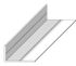 Cornière PVC blanc Combitech 23.5 x 43.5 x 1.5 mm longueur 1 m ALFER