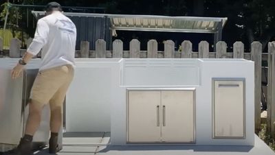 Installation d'une cuisine d'été 1 ou 2 modules