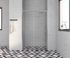 Porte de douche coulissante 120x185 cm profilé chrome verre transparent 4 mm Primera - OCEA