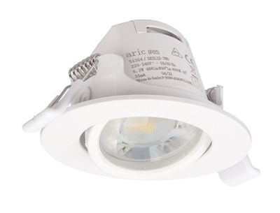 Spot LED encastrable dimmable orientable Blanc - Iris ARIC