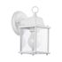Applique extérieur E27 Palerme blanc IP44 60W - COREP