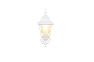 Applique extérieur montante E27 Livenza blanc IP44 60W - TRIO