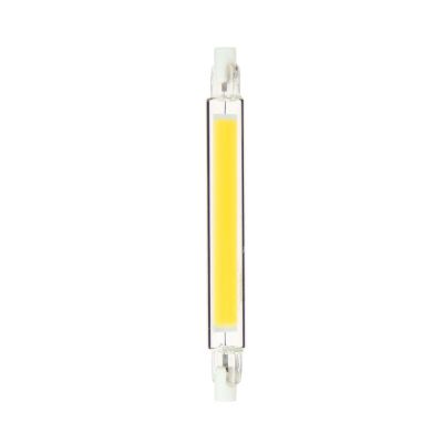 Ampoule LED crayon R7S 118mm 8W = 870lumens blanc chaud - XANLITE